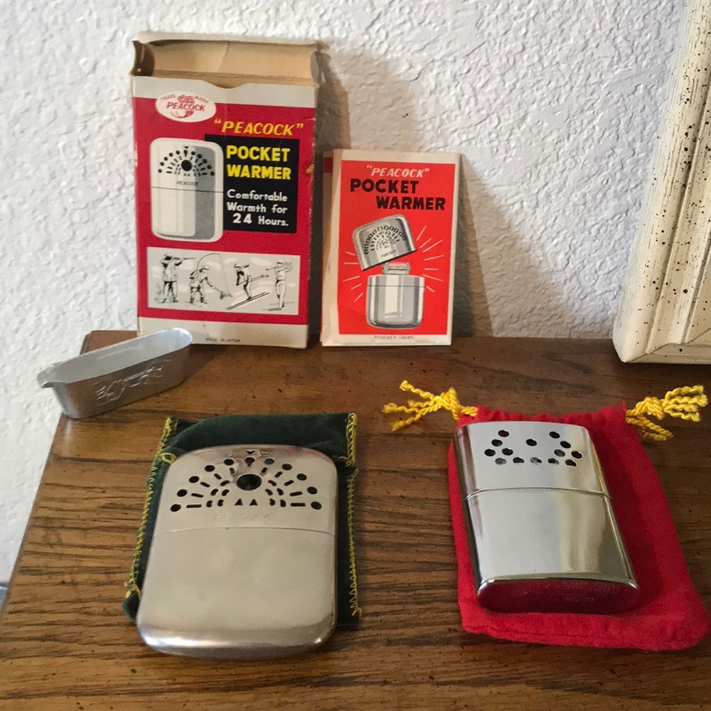 Vintage hand/pocket warmers